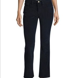 Frame Le Crop Mini Boot in dark navy